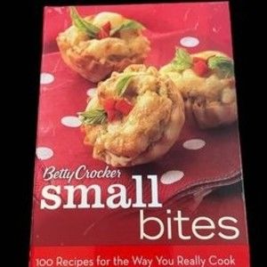 Betty Crocker Small Bites Cookbook - Spiral-Bound Hardcover